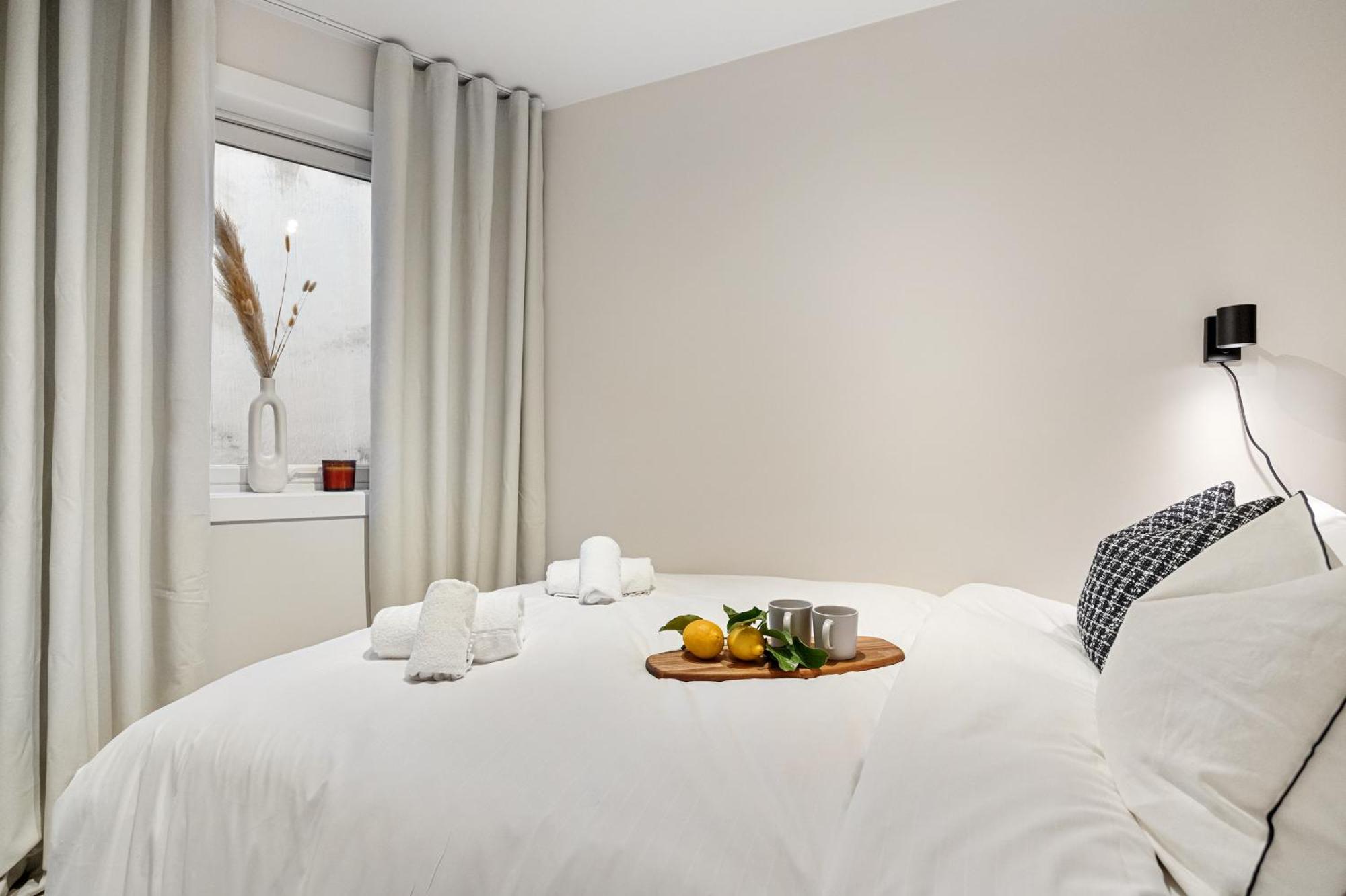 Appartement King Bed - Renovated 2024 - 2br Behind Bryggen Bergen